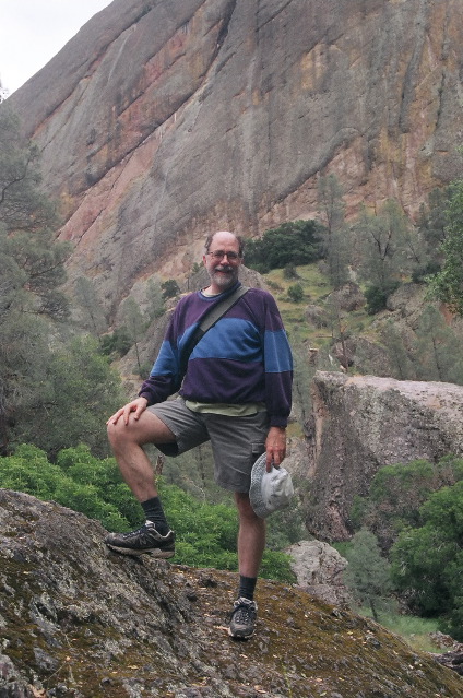 Pinnacles: Steve at Machete Ridge